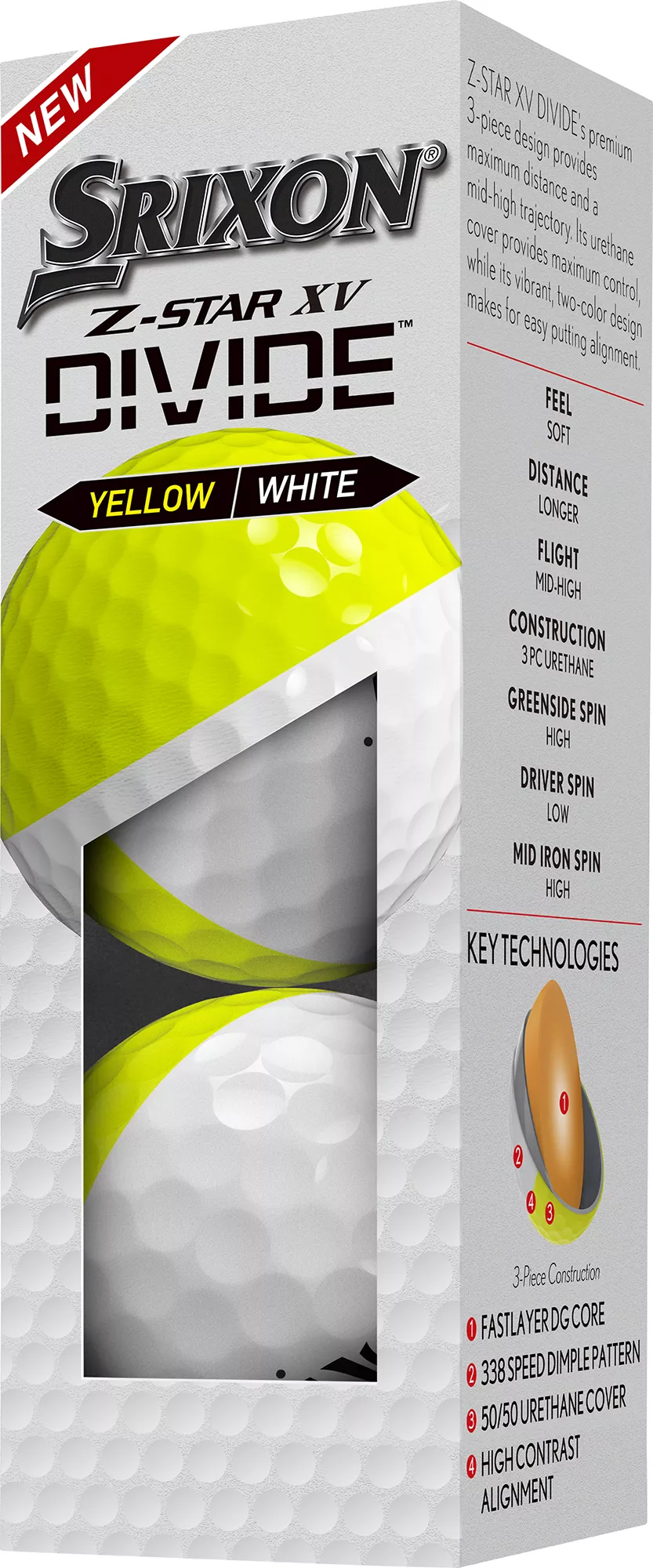 Srixon 2023 Z-STAR 8 XV Divide Golf Balls - Image 8