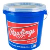Rawlings Official R12U Genuine Leather Baseball Bucket - 24 Pack