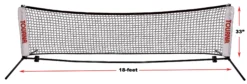 Tourna 18-Foot Portable Youth Tennis Net