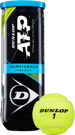 Dunlop ATP Championship Extra Duty Tennis Balls