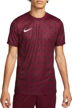 Nike Men's Dri-FIT F.C. Libero Print Short-Sleeve Soccer T-Shirt