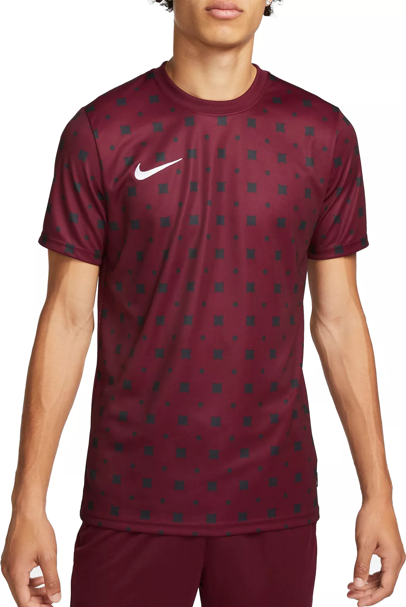Nike Men's Dri-FIT F.C. Libero Print Short-Sleeve Soccer T-Shirt