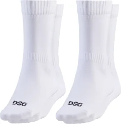 DSG Adult Soccer Grip Crew Socks - 2 Pack