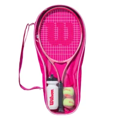 Wilson Burn Pink 25 Junior Starter Set Kit