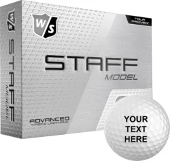 Wilson Staff Model Personalized Golf Balls