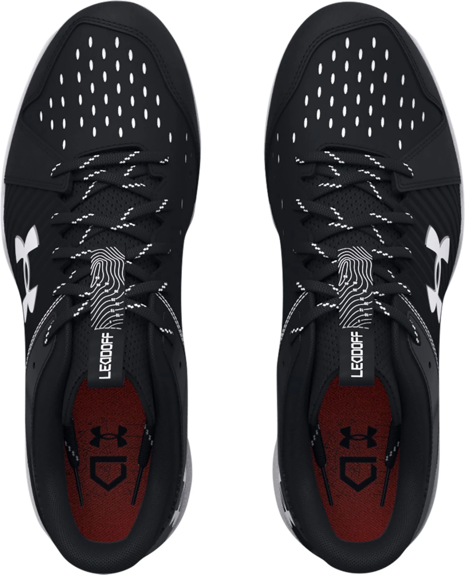 Under Armour Kids' Leadoff RM Baseball Cleats - Image 4