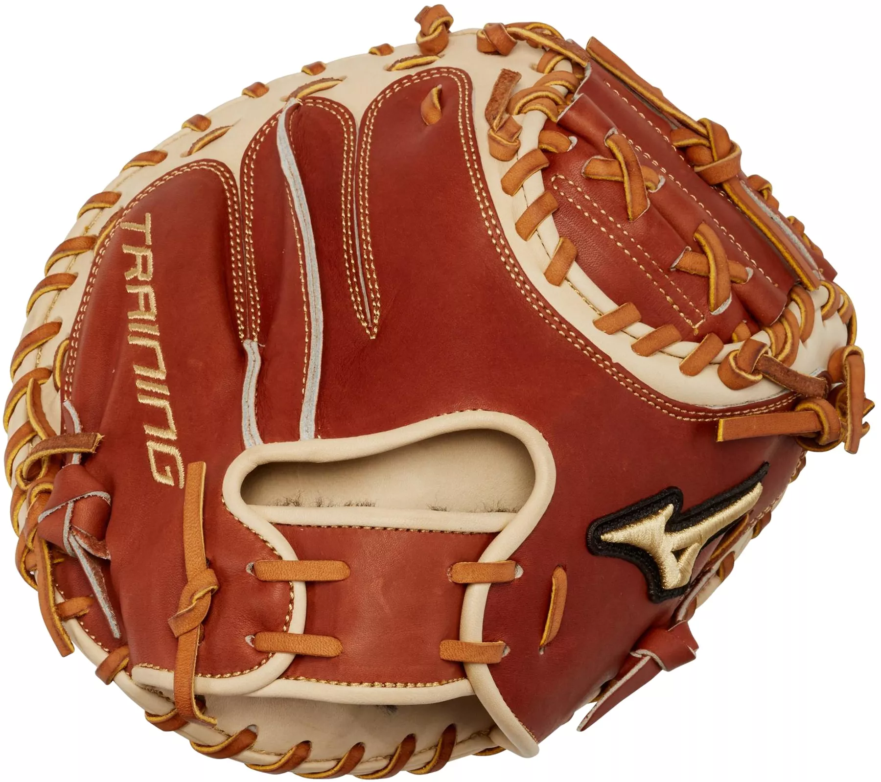 Mizuno 27.5'' Pro Select Series Catcher's Training Mitt - Image 2