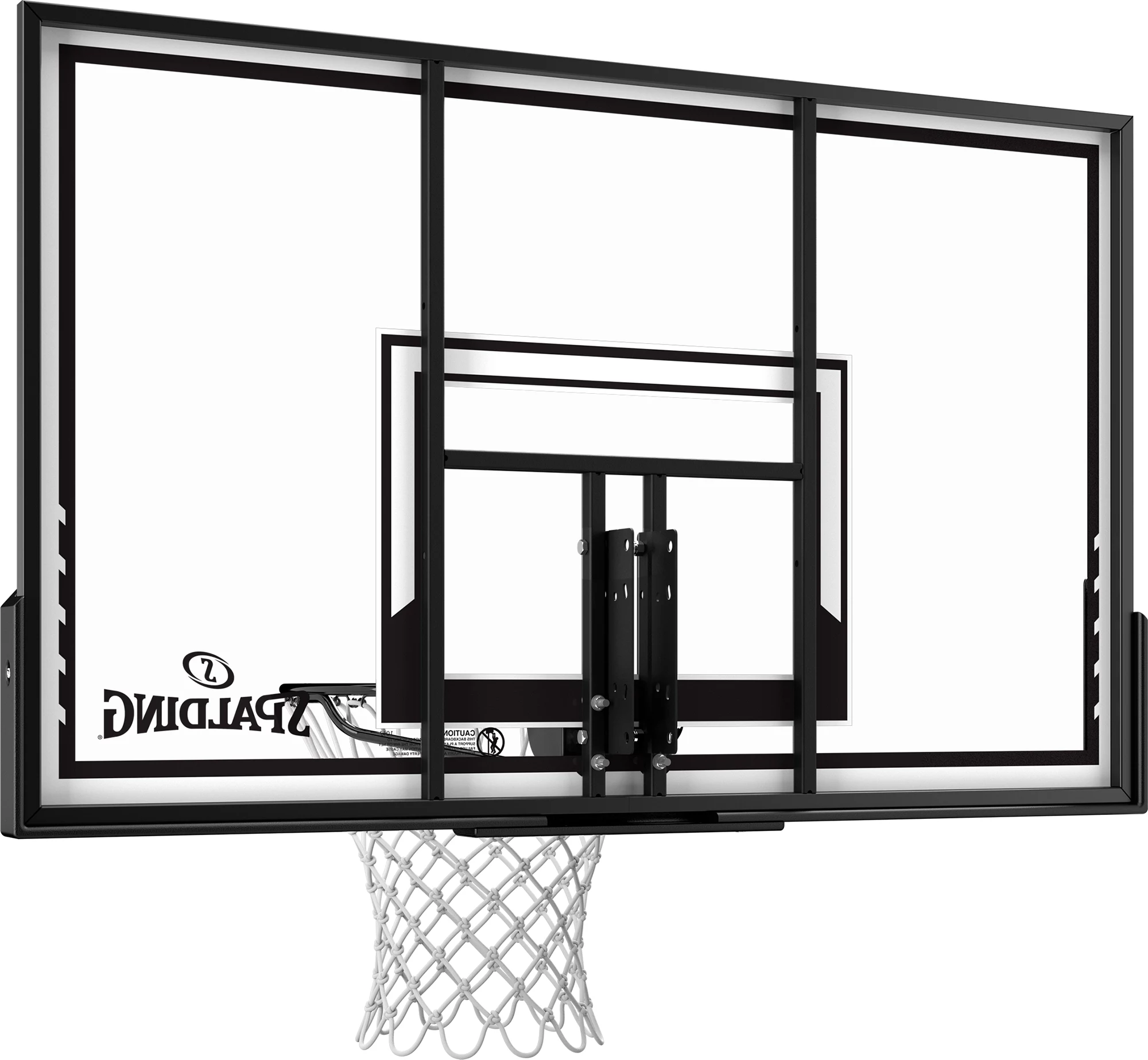 Spalding 52'' Acrylic Basketball Backboard & Rim Combo Hoop - Image 4