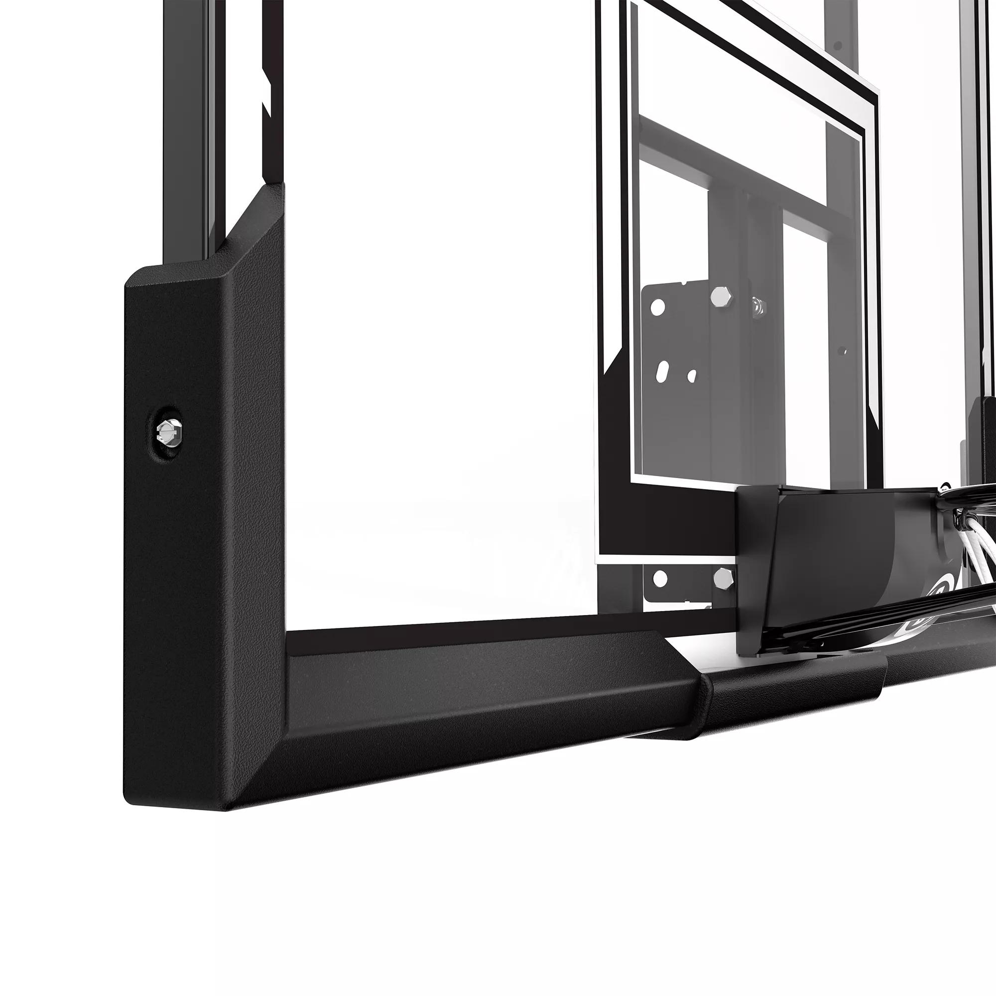 Spalding 52'' Acrylic Basketball Backboard & Rim Combo Hoop - Image 5