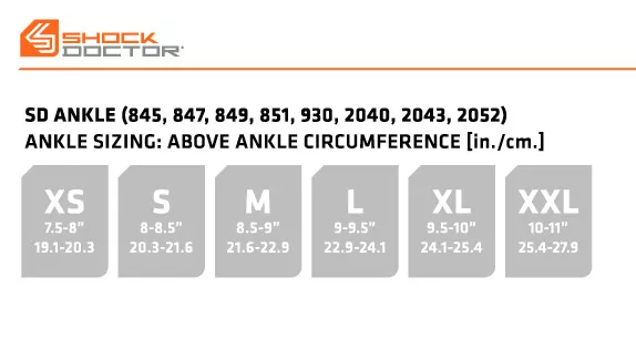 Shock Doctor Ultra Wrap Lace Ankle Brace - Image 2