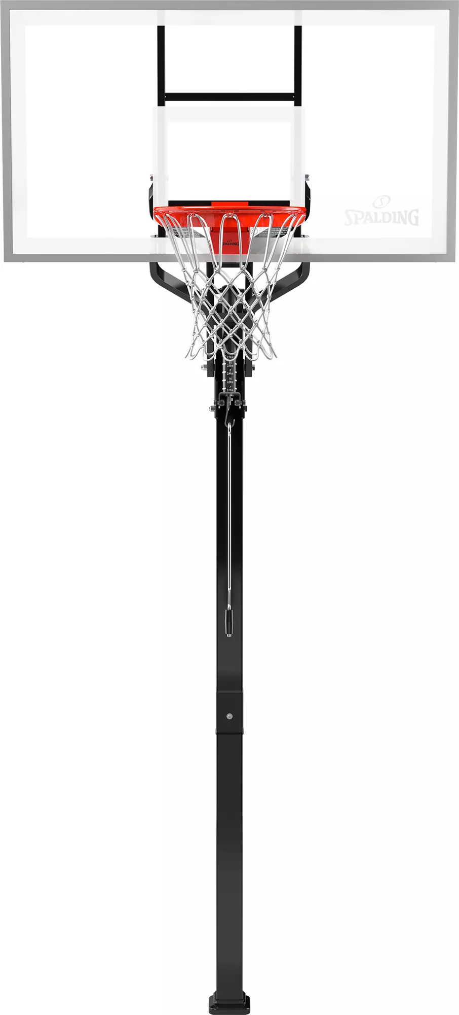 Spalding 60" Tempered Glass U-Turn In-Ground Basketball Hoop - Image 2