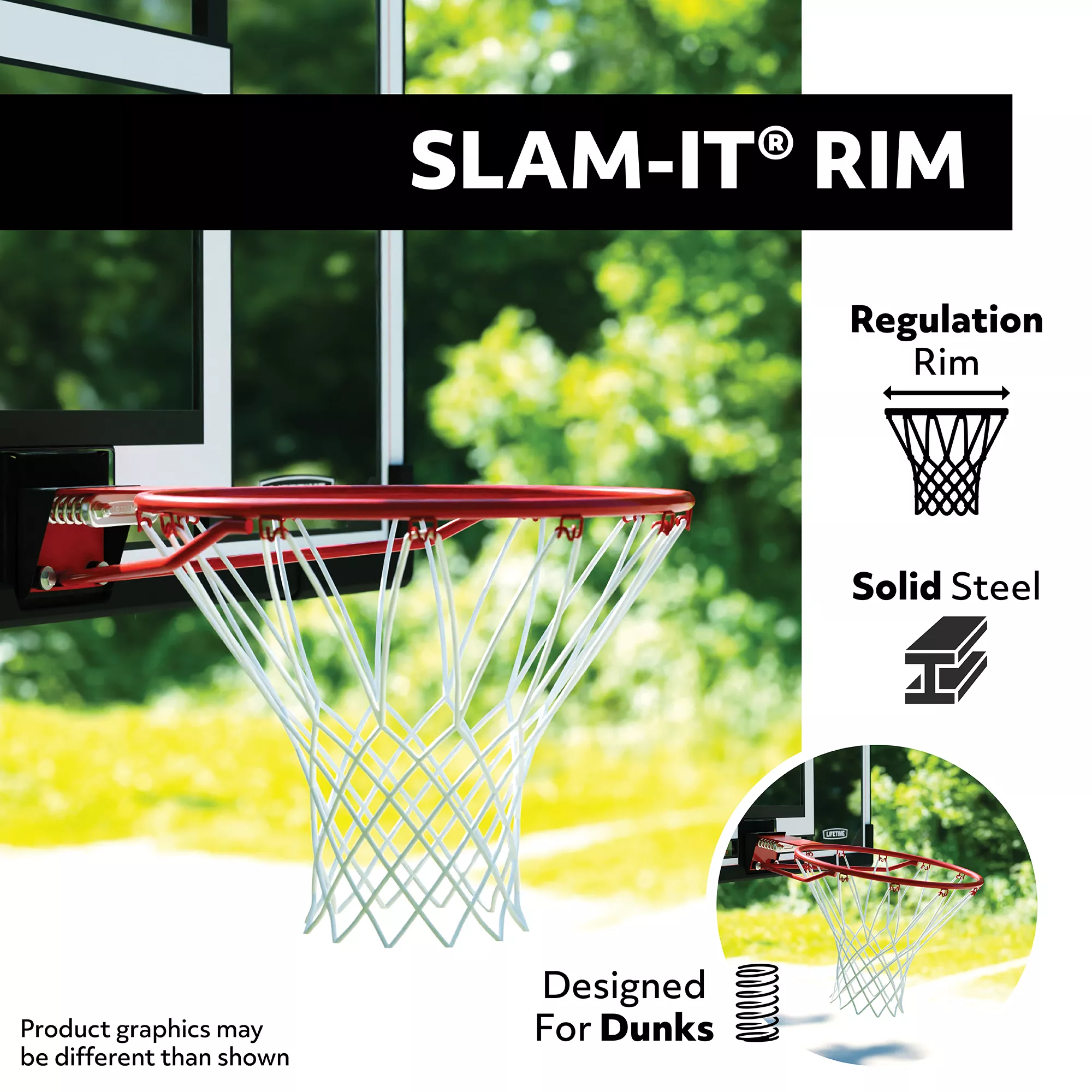 Lifetime 50” All Star Portable Basketball Hoop - Image 3