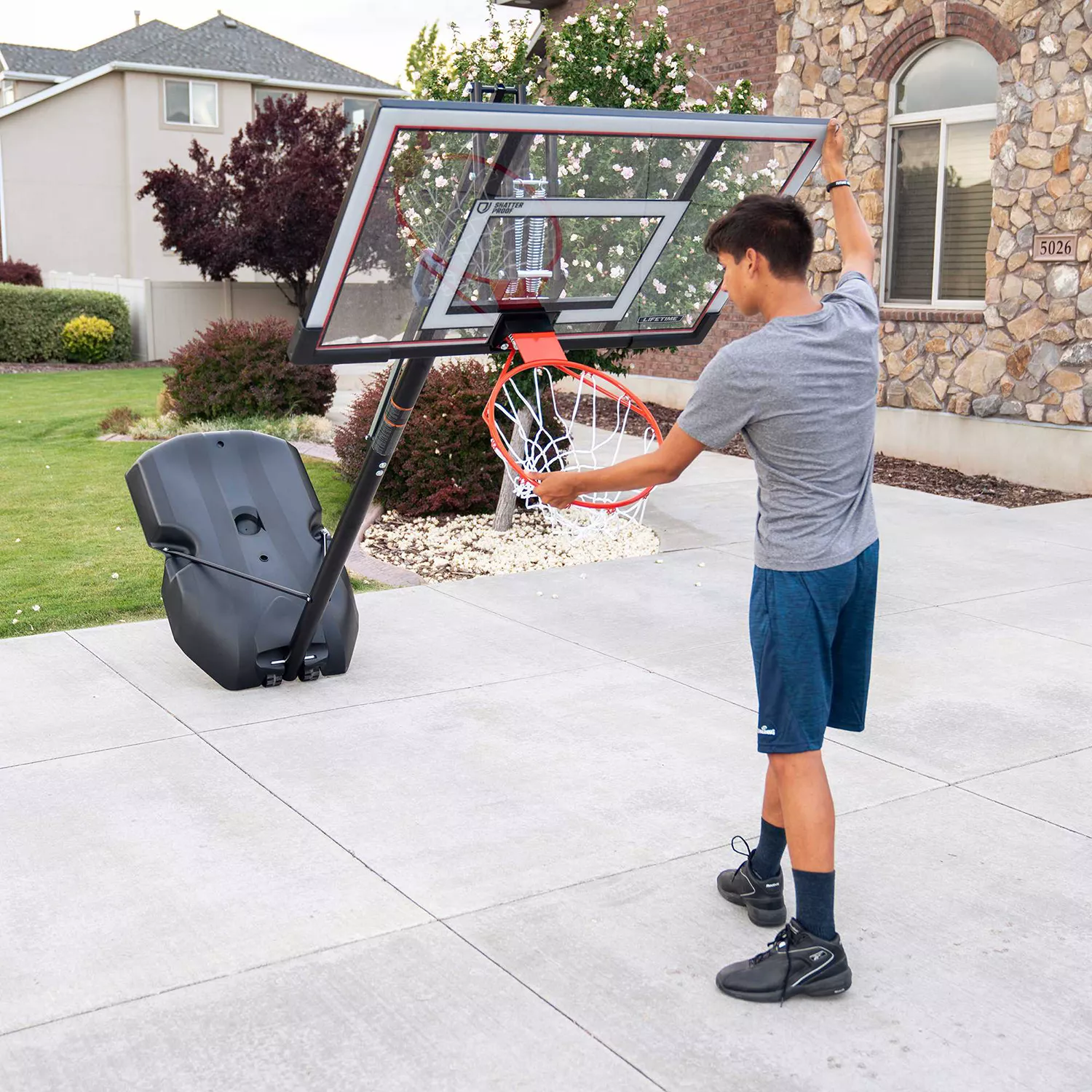 Lifetime 50” All Star Portable Basketball Hoop - Image 11