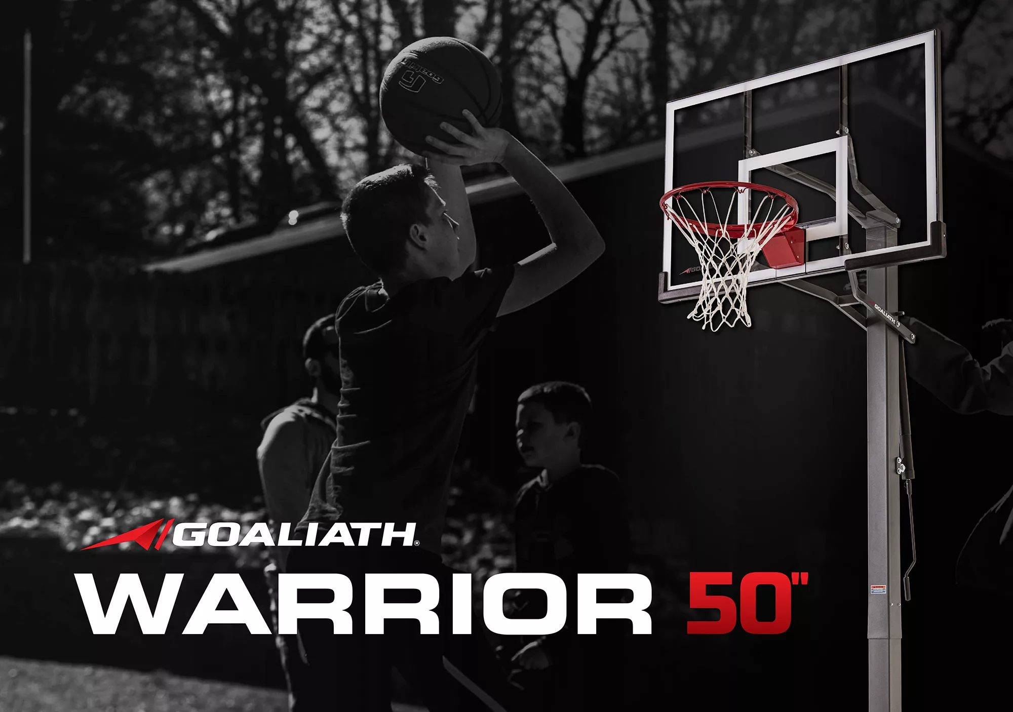 Goaliath 50” Warrior In-Ground Basketball Hoop - Image 4