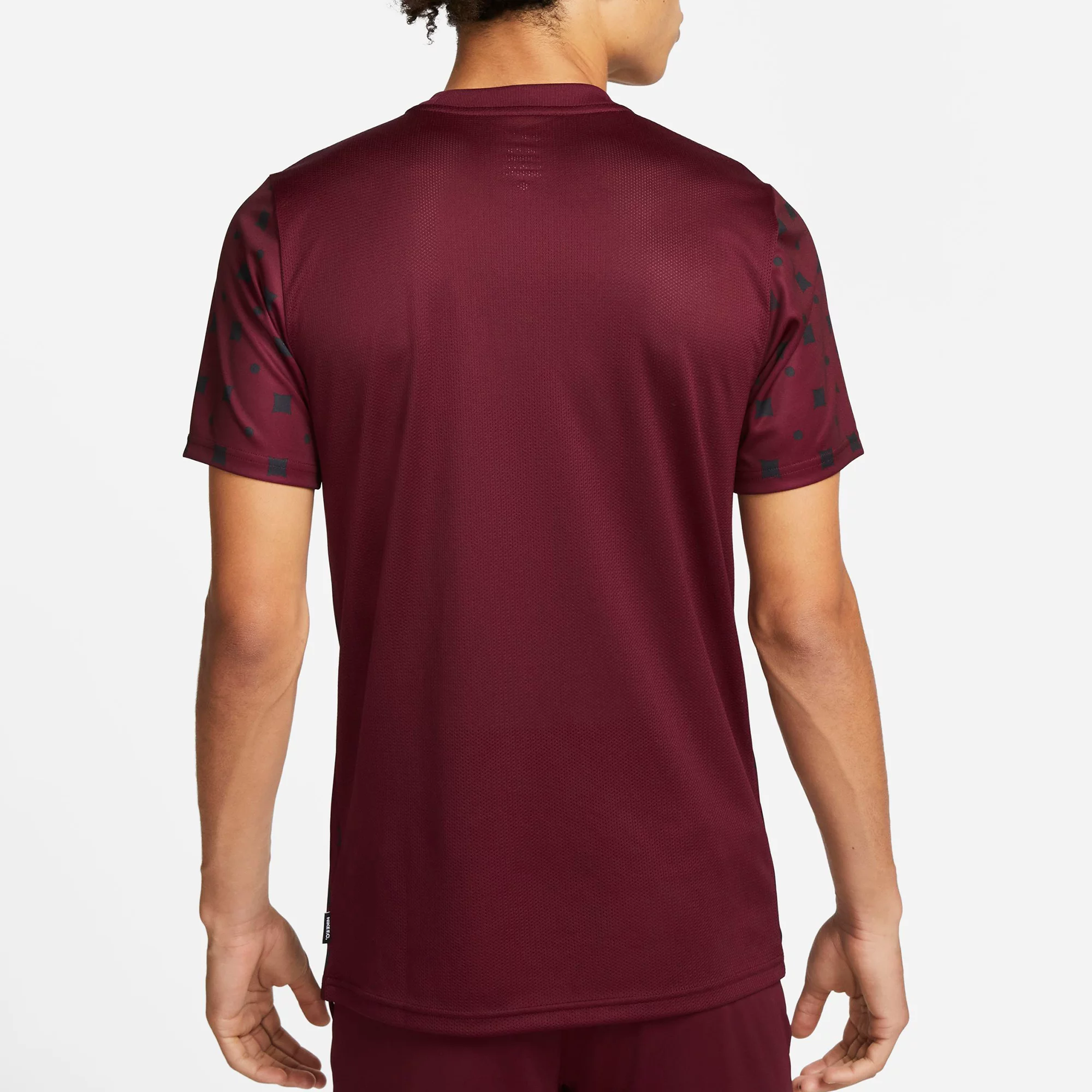 Nike Men's Dri-FIT F.C. Libero Print Short-Sleeve Soccer T-Shirt - Image 3