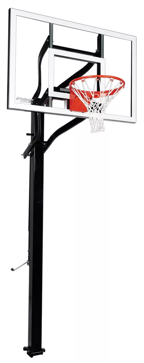 Goalsetter X554 54” Extreme Series Glass In-Ground Basketball Hoop - Image 2
