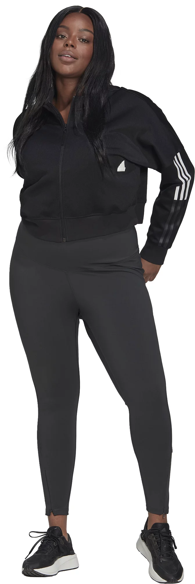 Adidas Women's Sportswear Tiro Cropped Track Jacket - Image 2