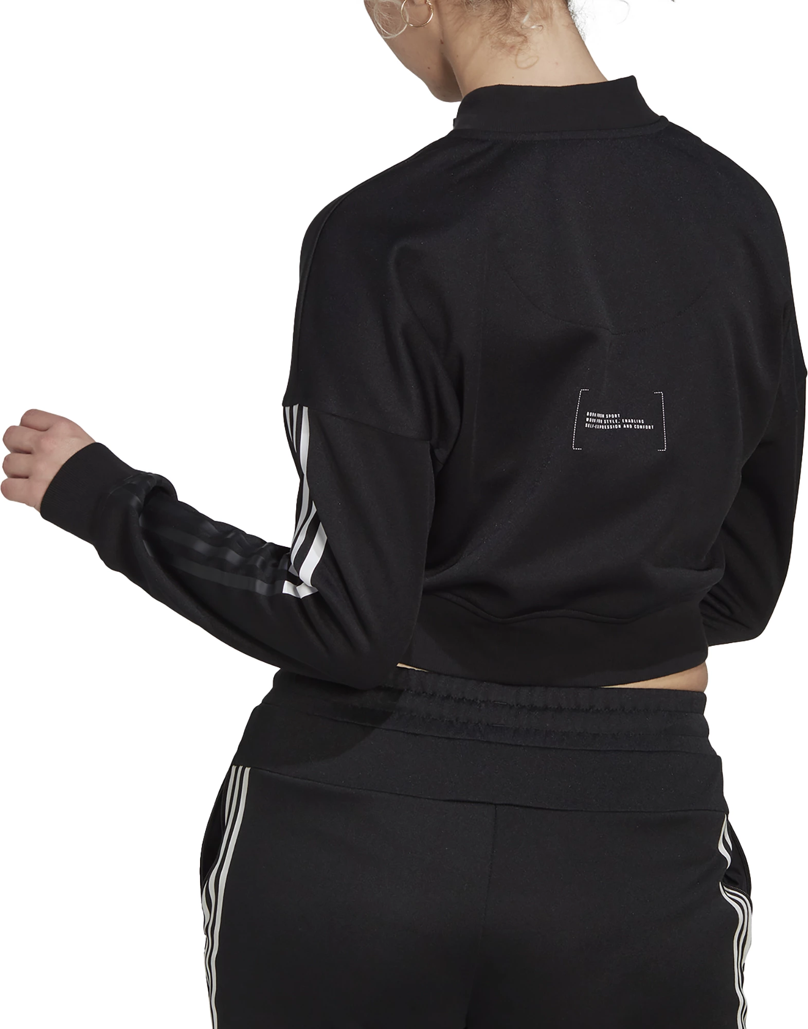 Adidas Women's Sportswear Tiro Cropped Track Jacket - Image 3