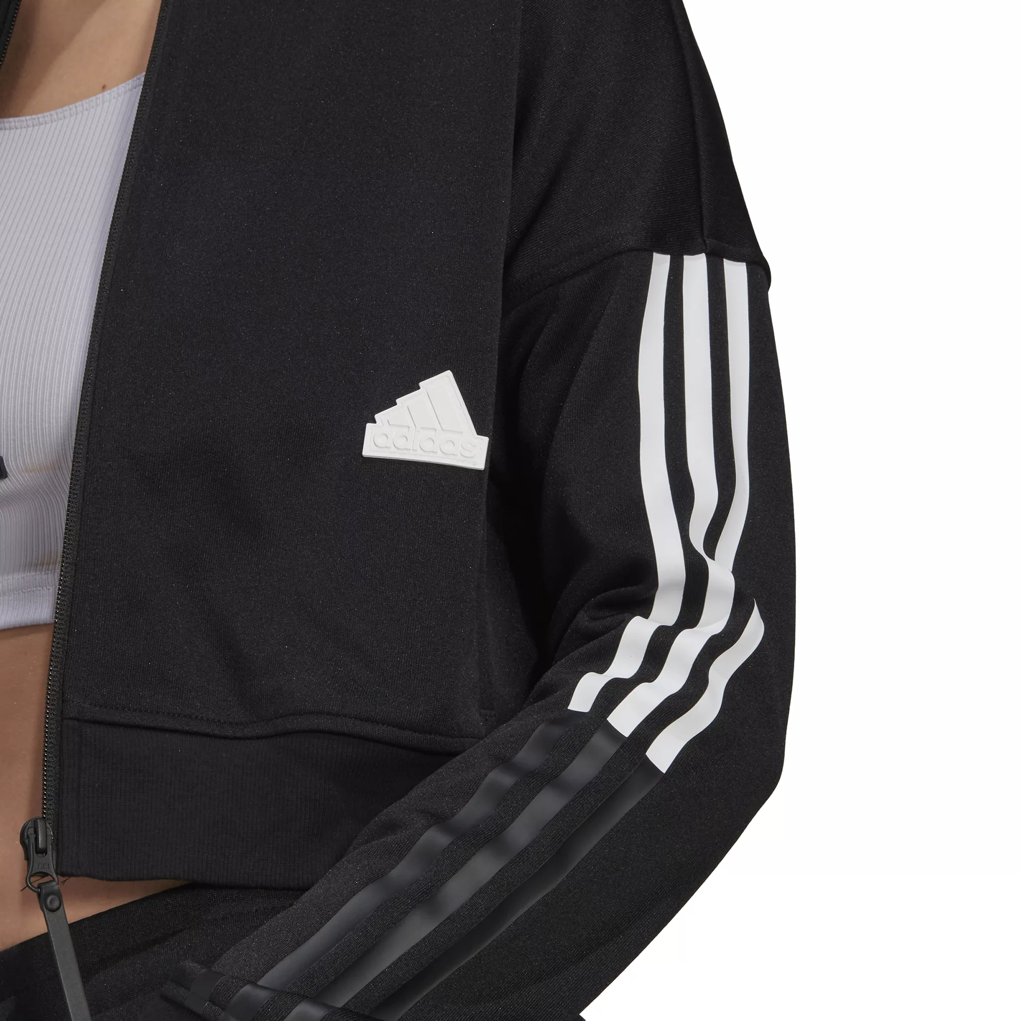 Adidas Women's Sportswear Tiro Cropped Track Jacket - Image 6