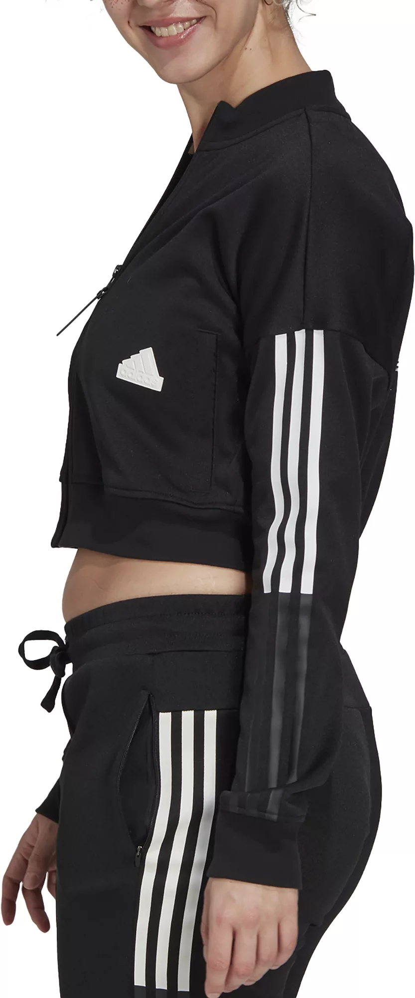 Adidas Women's Sportswear Tiro Cropped Track Jacket - Image 4