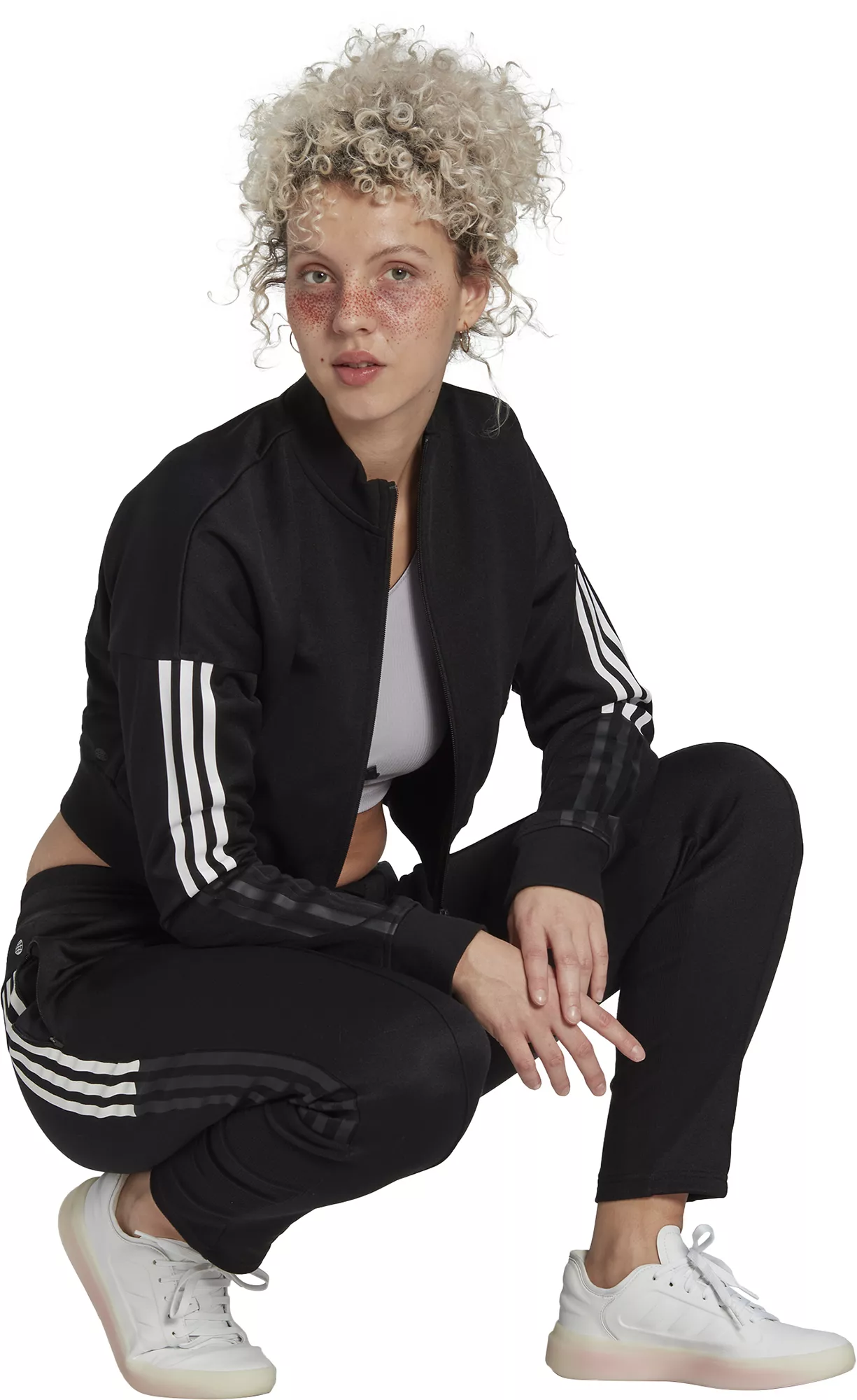 Adidas Women's Sportswear Tiro Cropped Track Jacket - Image 5