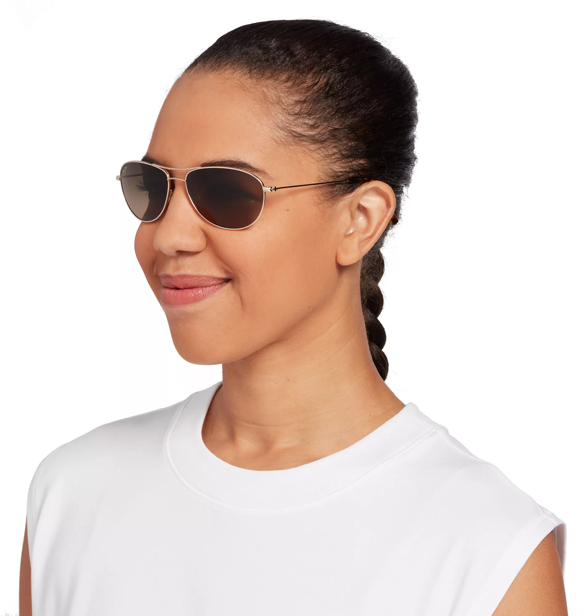 Maui Jim Baby Beach Polarized Aviator Sunglasses - Image 5