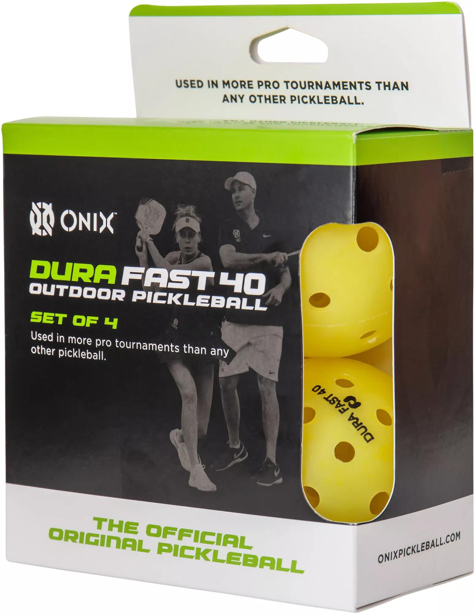 Onix Sports Dura Fast 40 Outdoor Pickleball - 4 Pack - Image 4