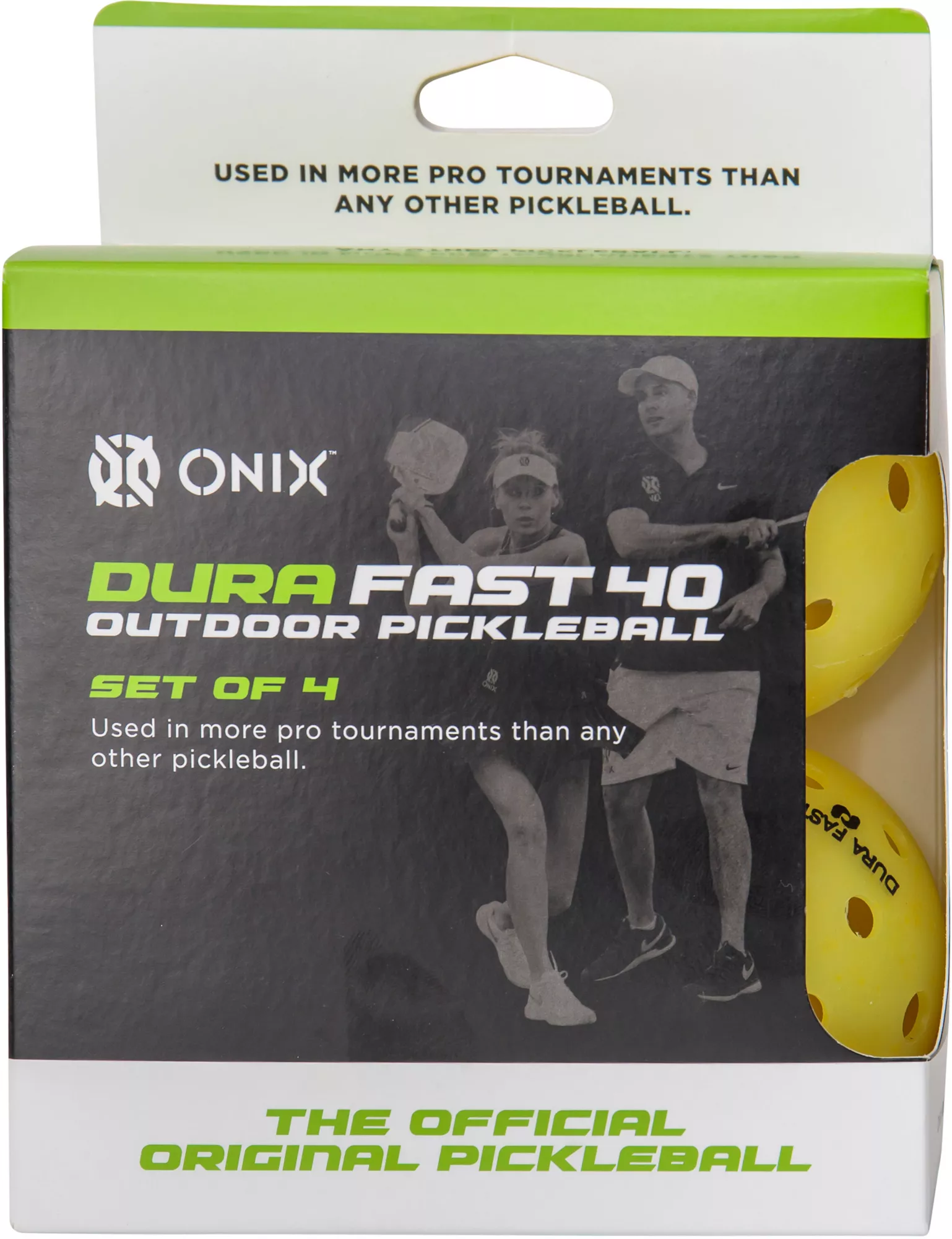 Onix Sports Dura Fast 40 Outdoor Pickleball - 4 Pack - Image 3
