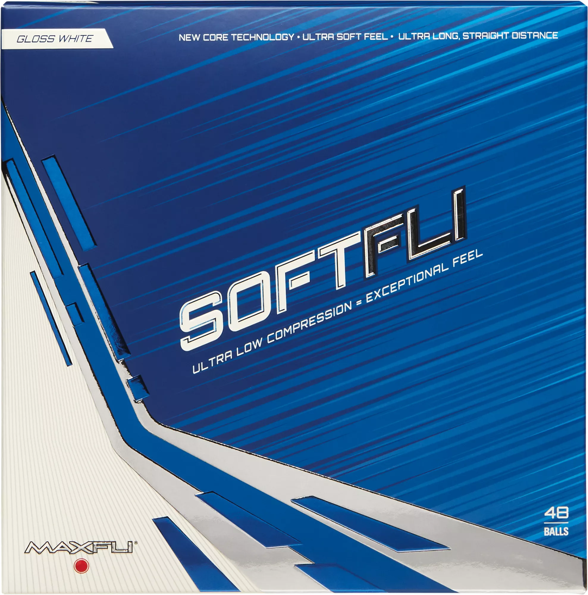 Maxfli 2022 Softfli Gloss White Personalized Golf Balls - 48 Pack - Image 5