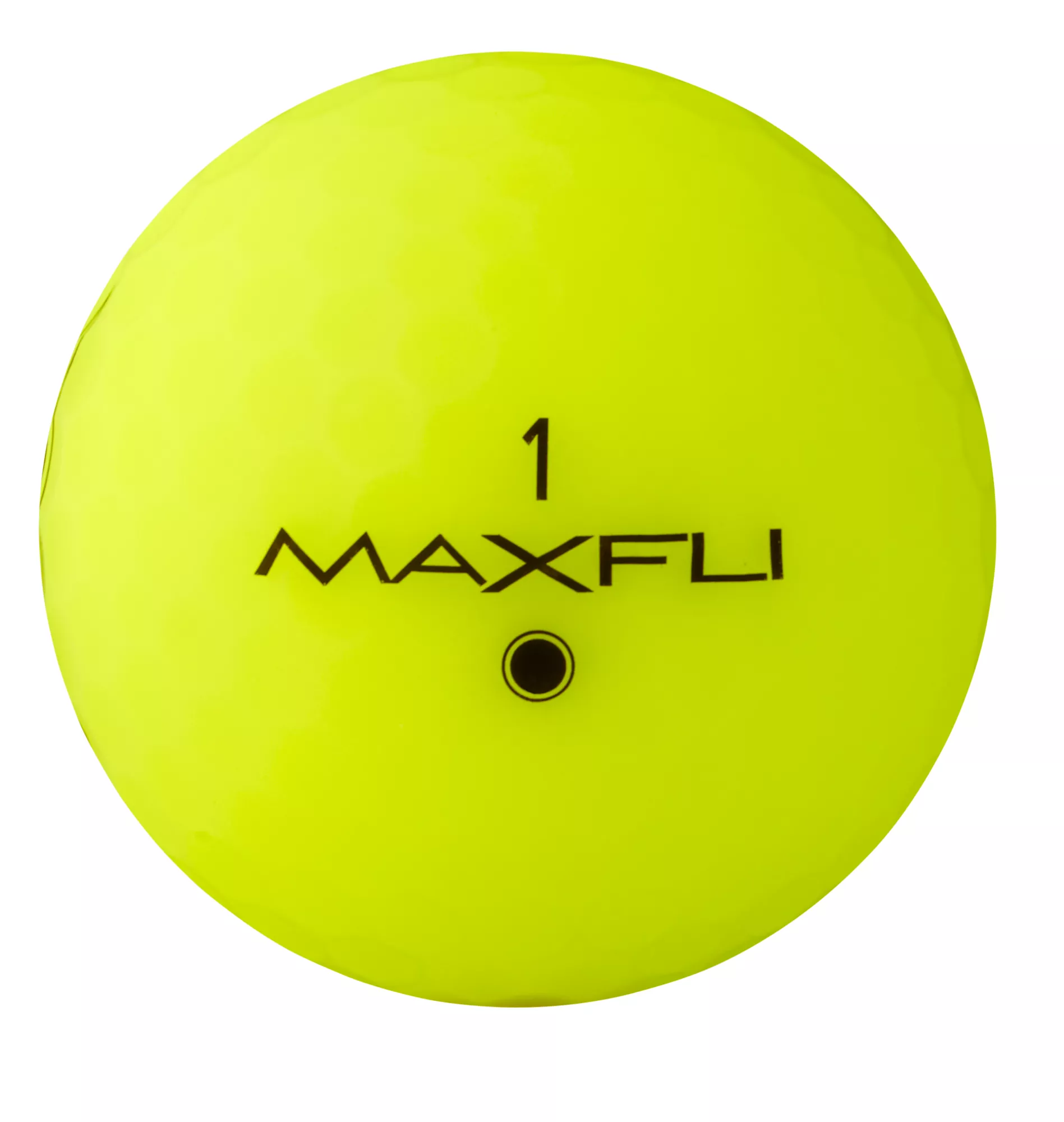 Maxfli 2023 Softfli Matte Yellow Personalized Golf Balls - Image 2
