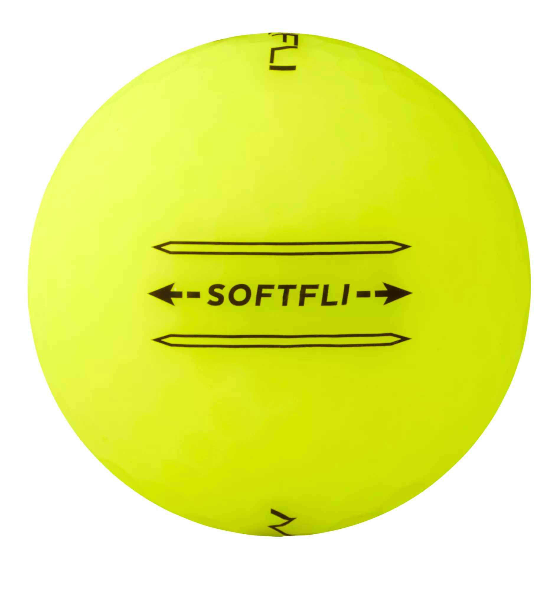 Maxfli 2023 Softfli Matte Yellow Personalized Golf Balls - Image 3