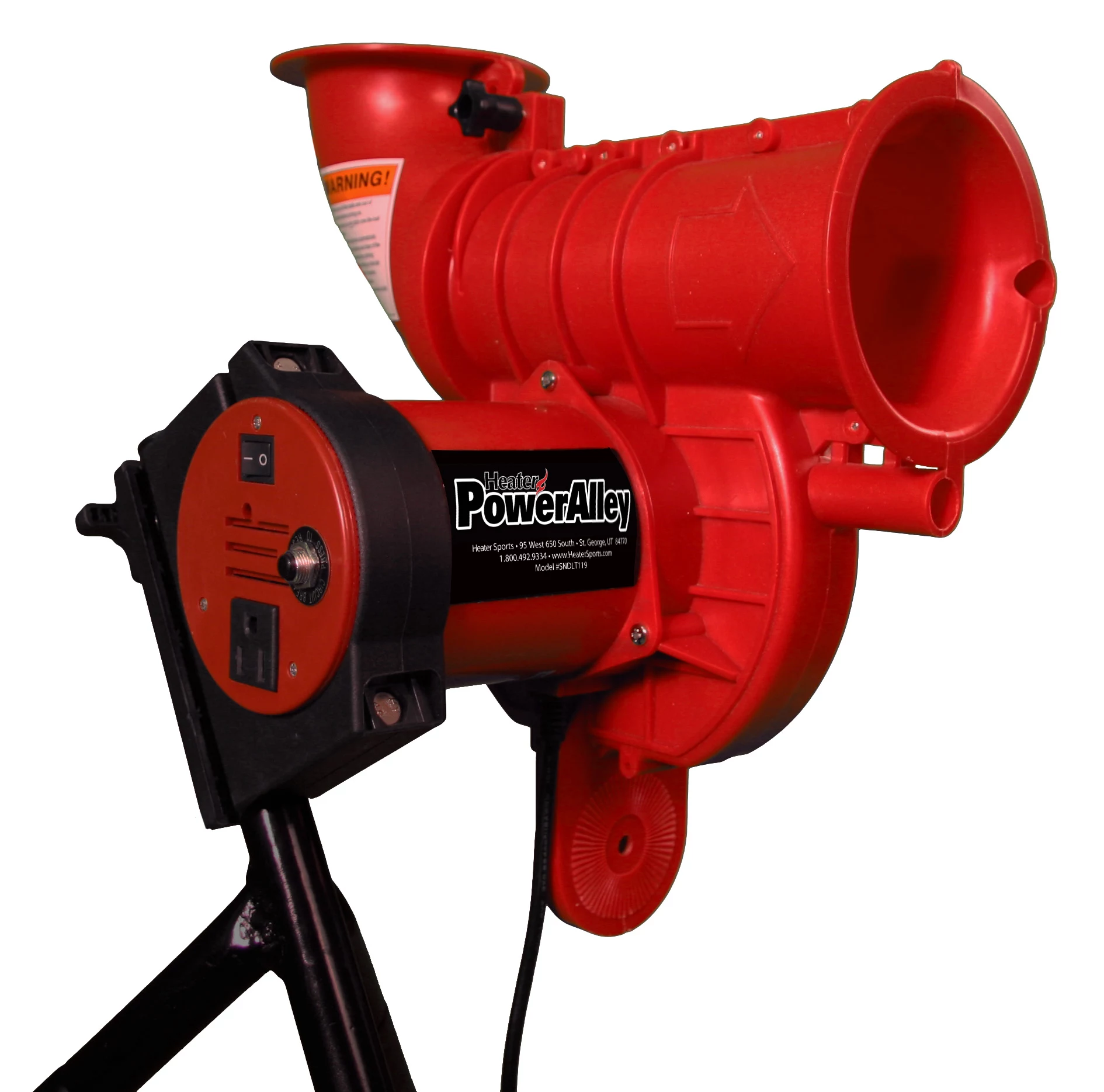 Heater PowerAlley Lite Baseball Pitching Machine - Image 3