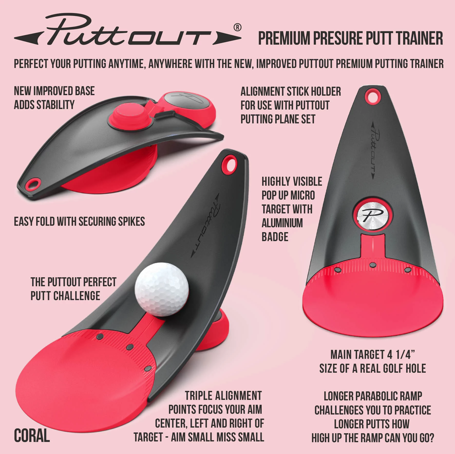PuttOUT Premium Pressure Putt Trainer - Image 6