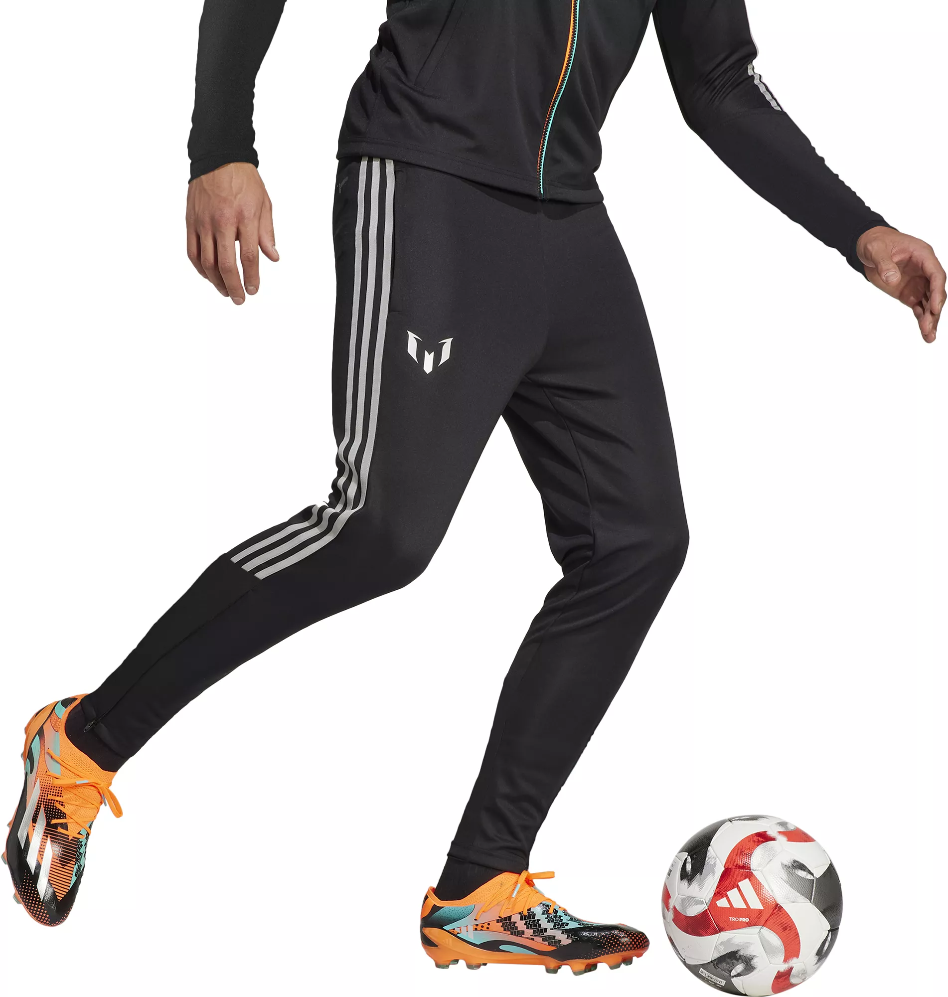 Adidas Men's Messi Training Soccer Pants - Image 4