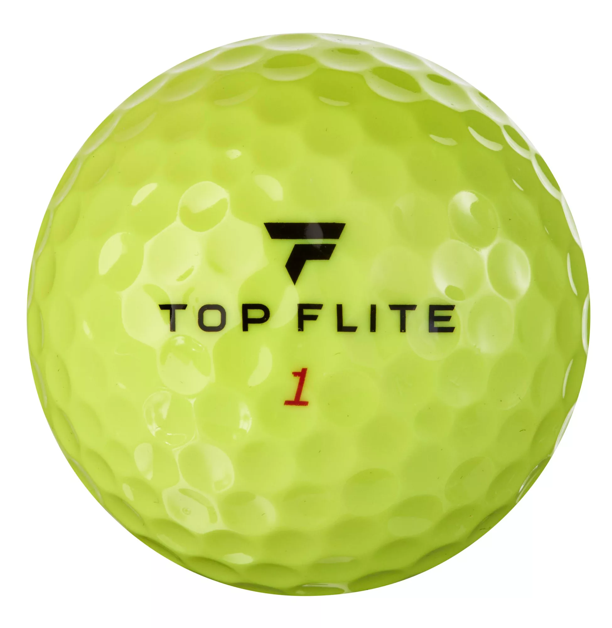 Top Flite 2022 XL Distance Yellow Personalized Golf Balls - Image 2
