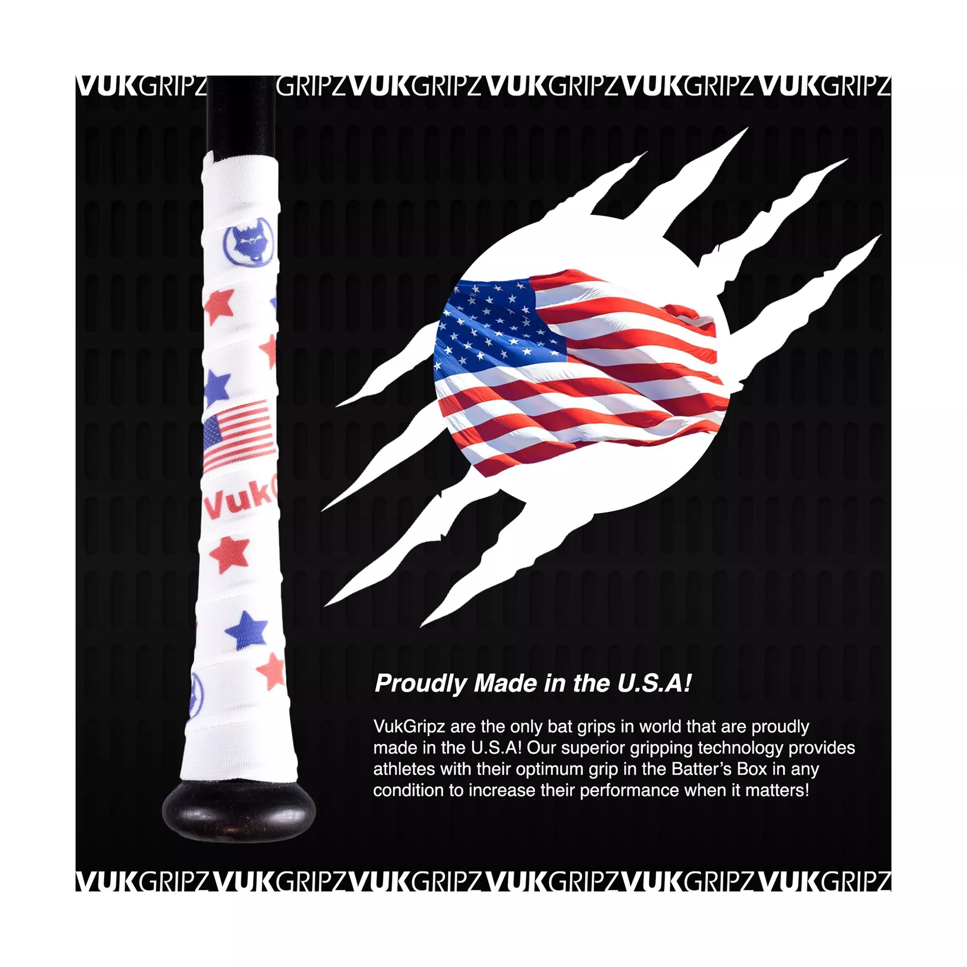 VukGripz Bat Grip Tape - Image 5