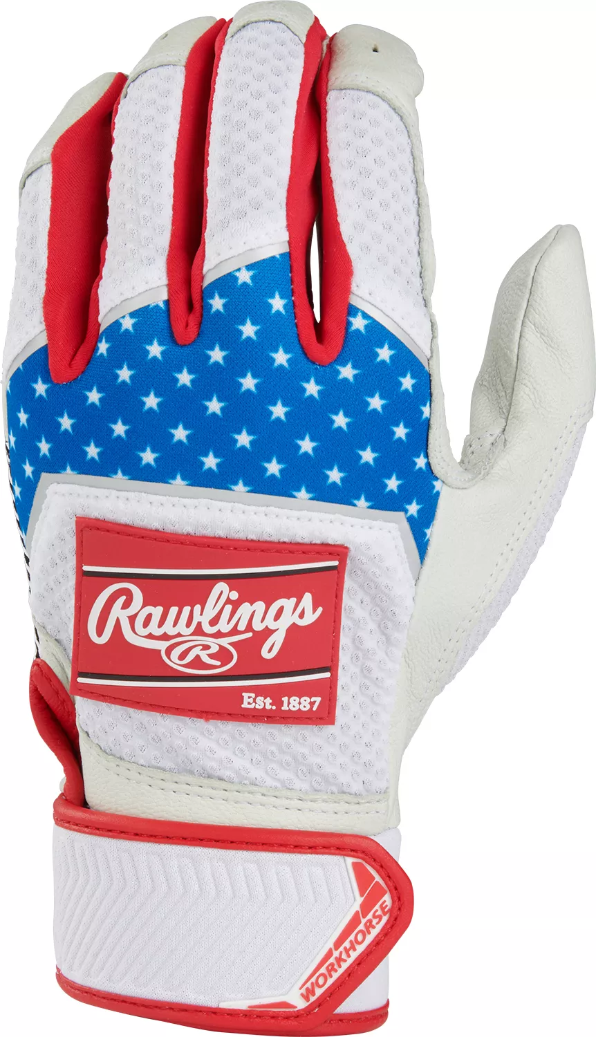 Rawlings Adult Workhorse '22 Batting Gloves - Image 2