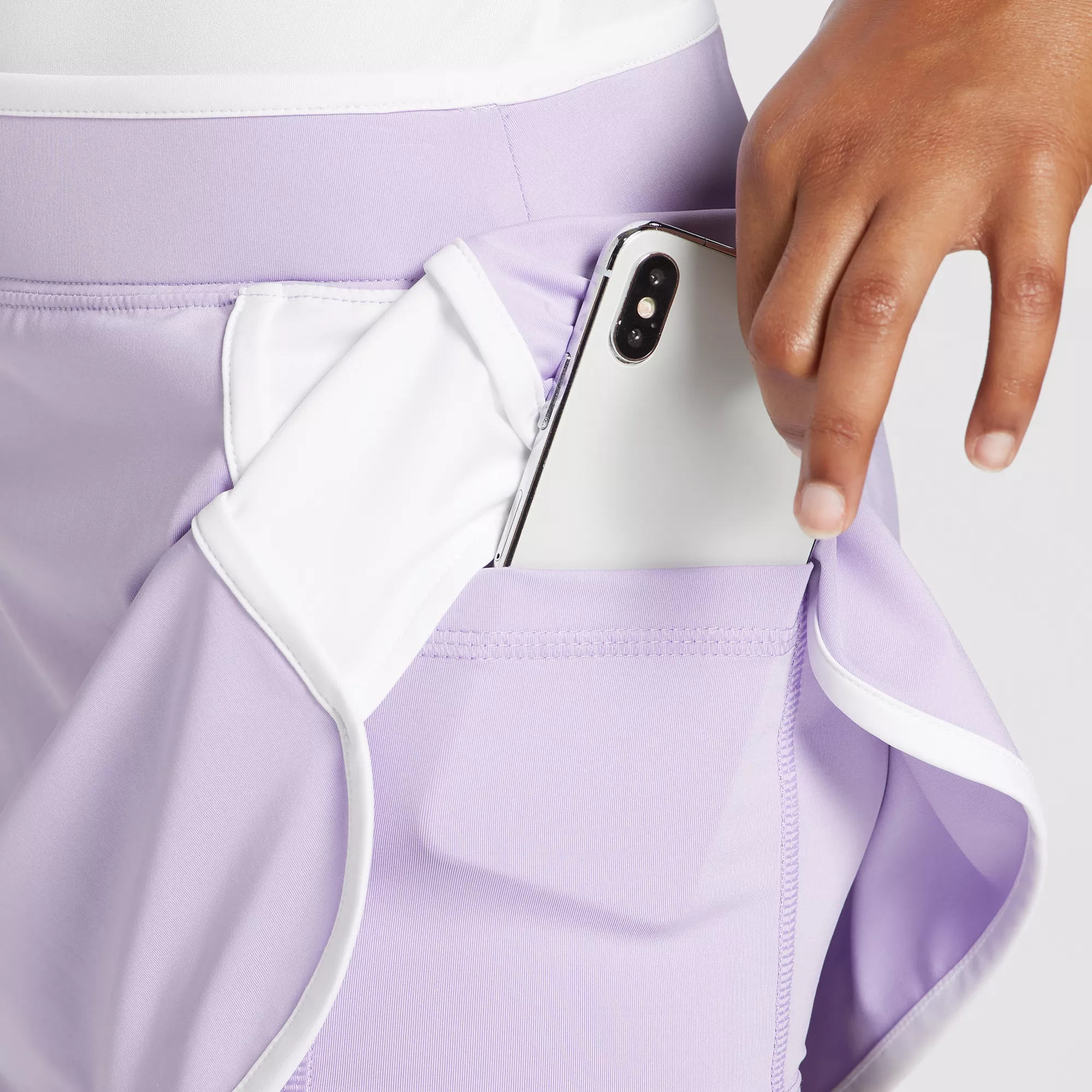 Prince Girls' Fashion Colorblock Tennis Skort - Image 5